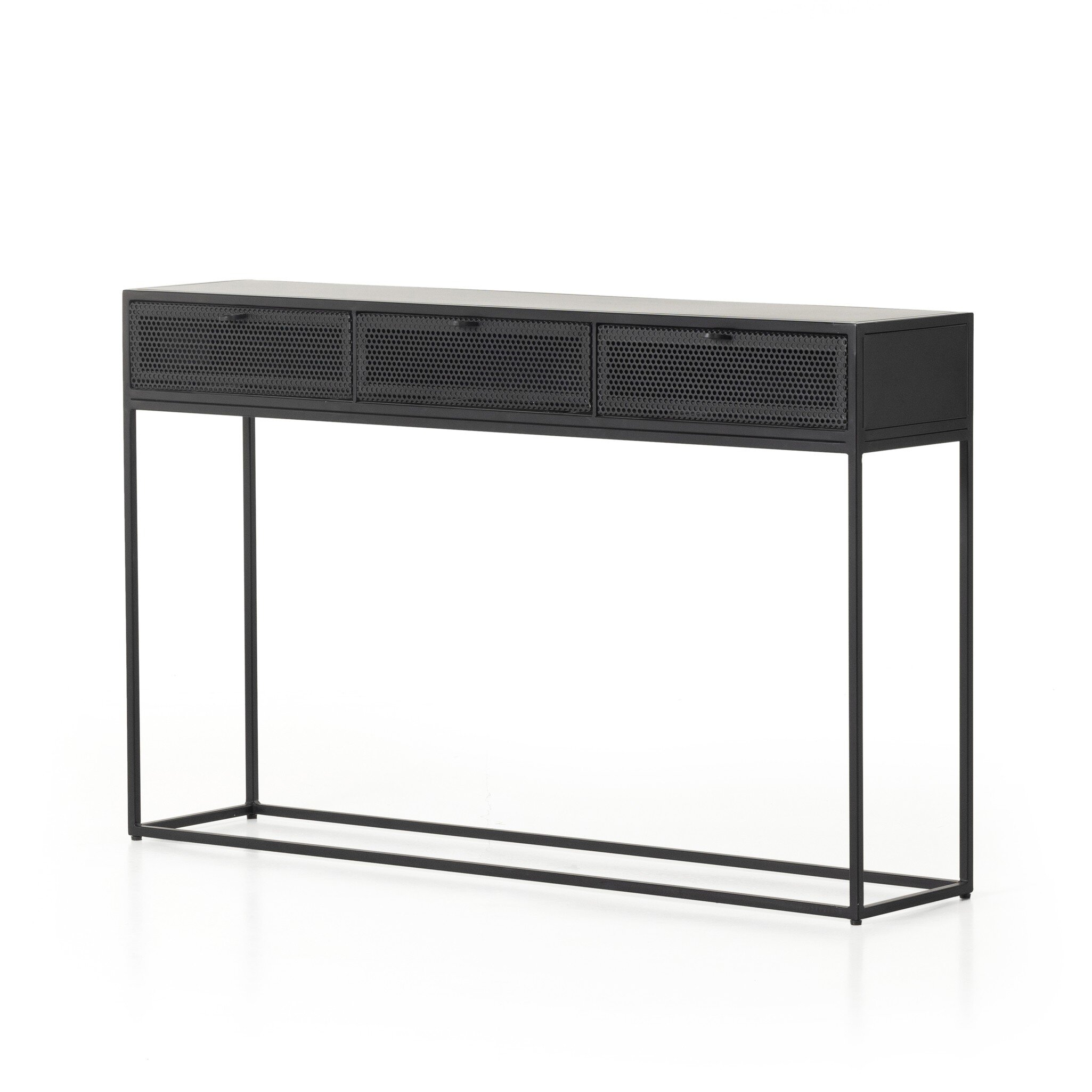 Hendrick Console Table - Black - Image 1