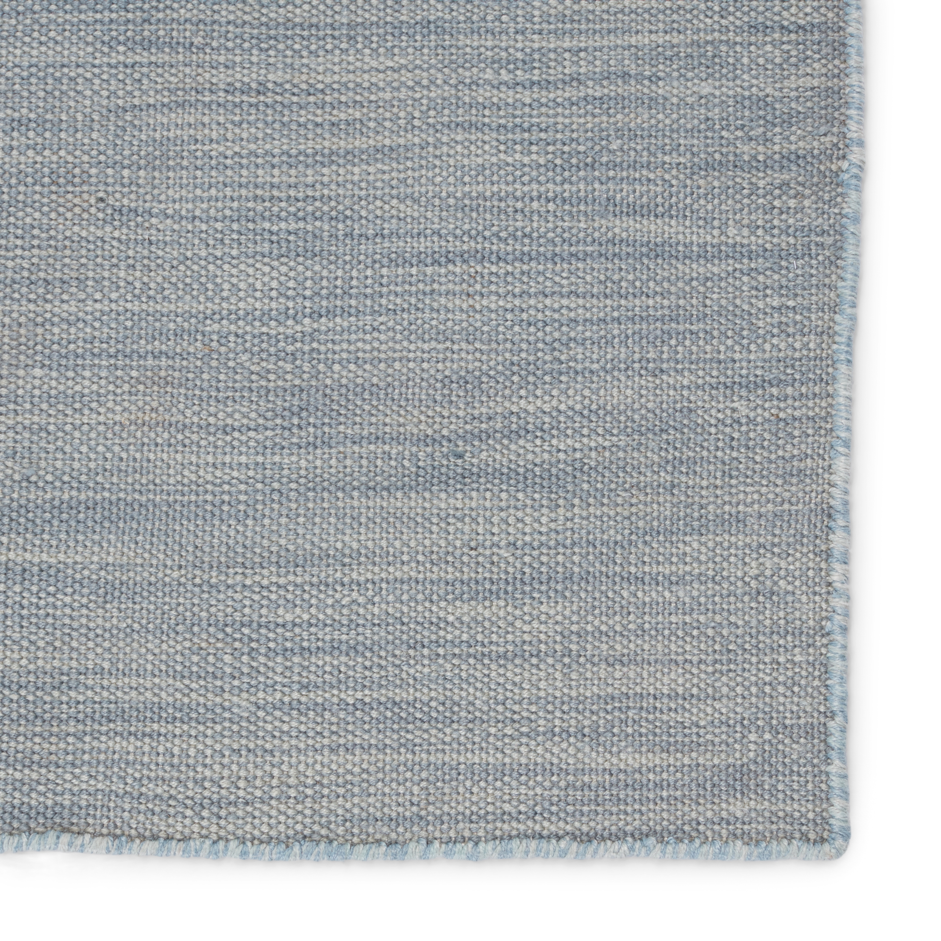 Sunridge Indoor/ Outdoor Solid Light Blue Area Rug (9'X12') - Image 3