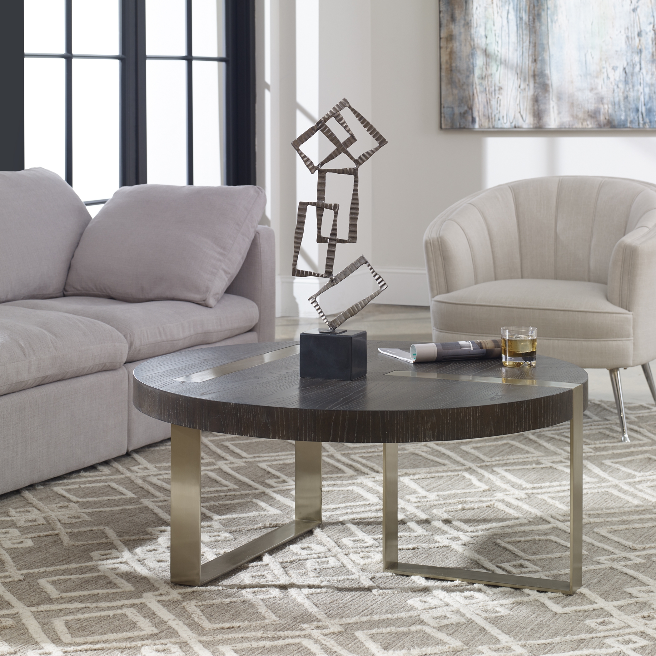 Converge Round Coffee Table - Image 1