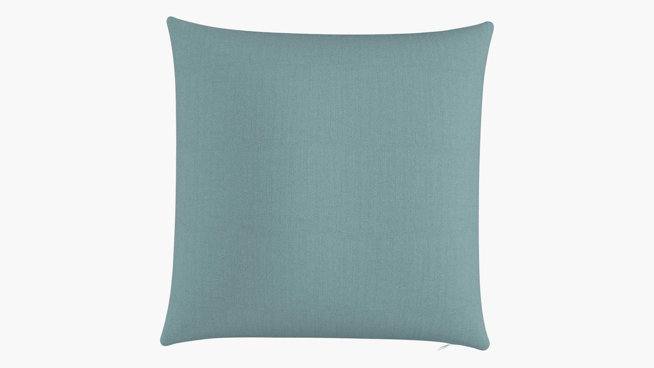 Throw Pillow 22", Seaglass Everyday Linen, 22" x 22" - Image 0
