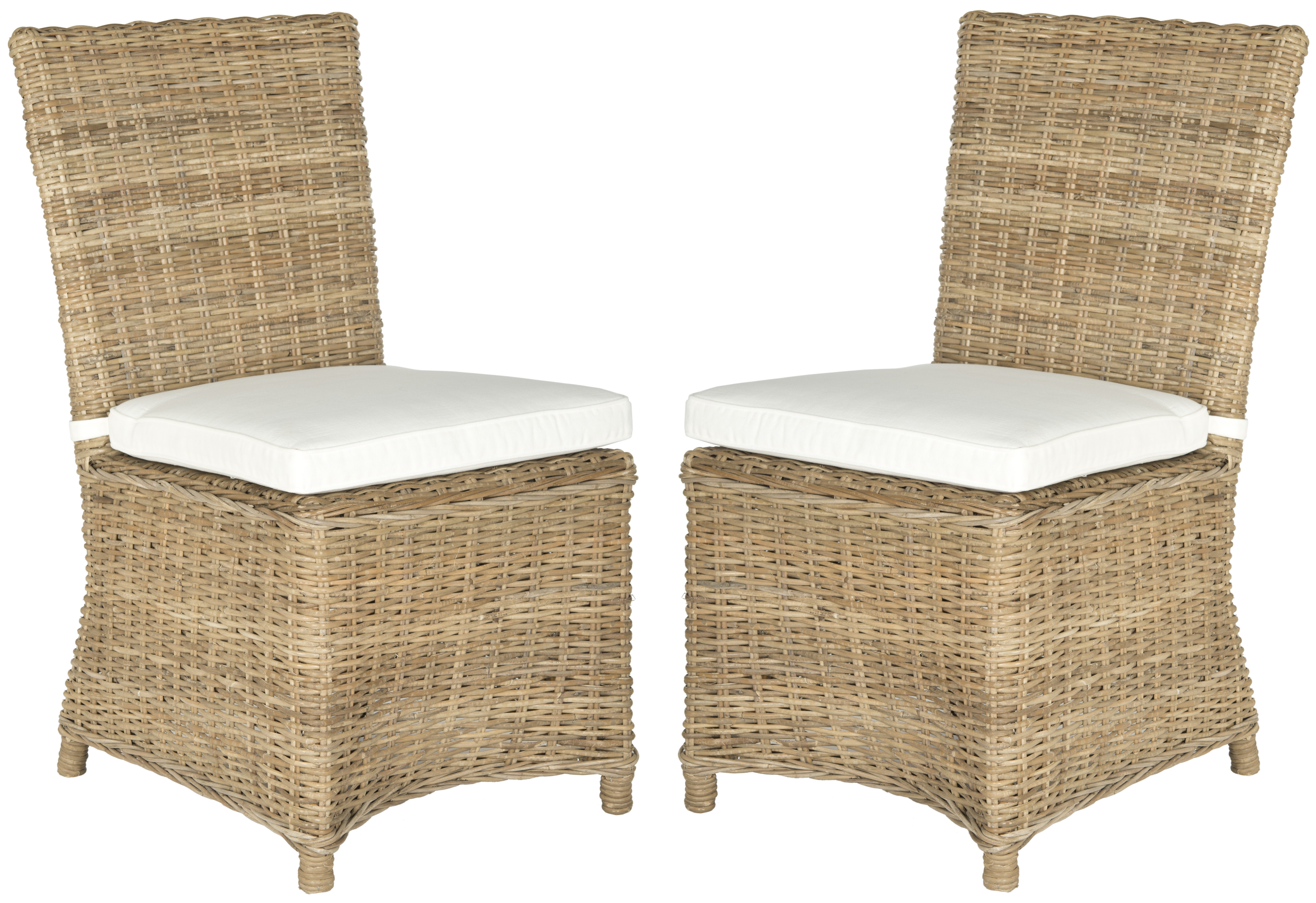 Sebesi 17''H Rattan Side Chair - Natural - Safavieh - Image 0