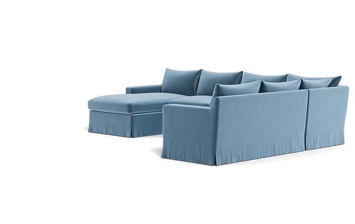 Sloan Slipcovered 4-Piece Corner Sectional Sofa with Left Chaise - Image 2