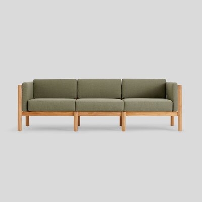 Haven Teak Outdoor Sofa in Leaf - Thumbnail 2