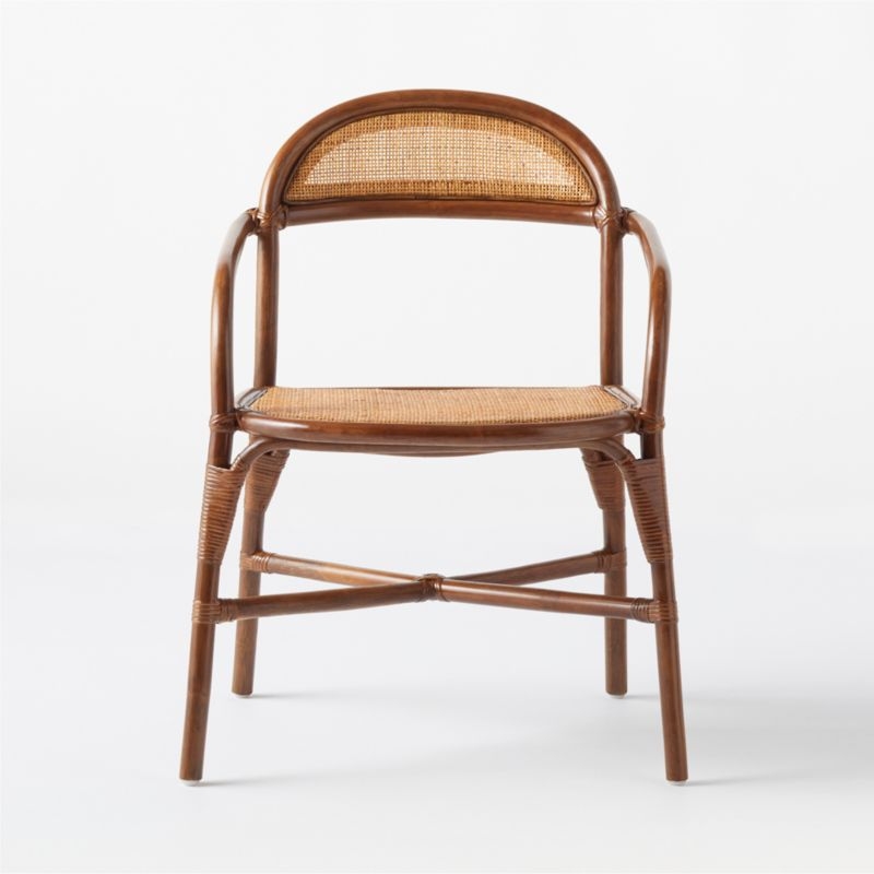 Valzer Natural Rattan Dining Chair - Image 1