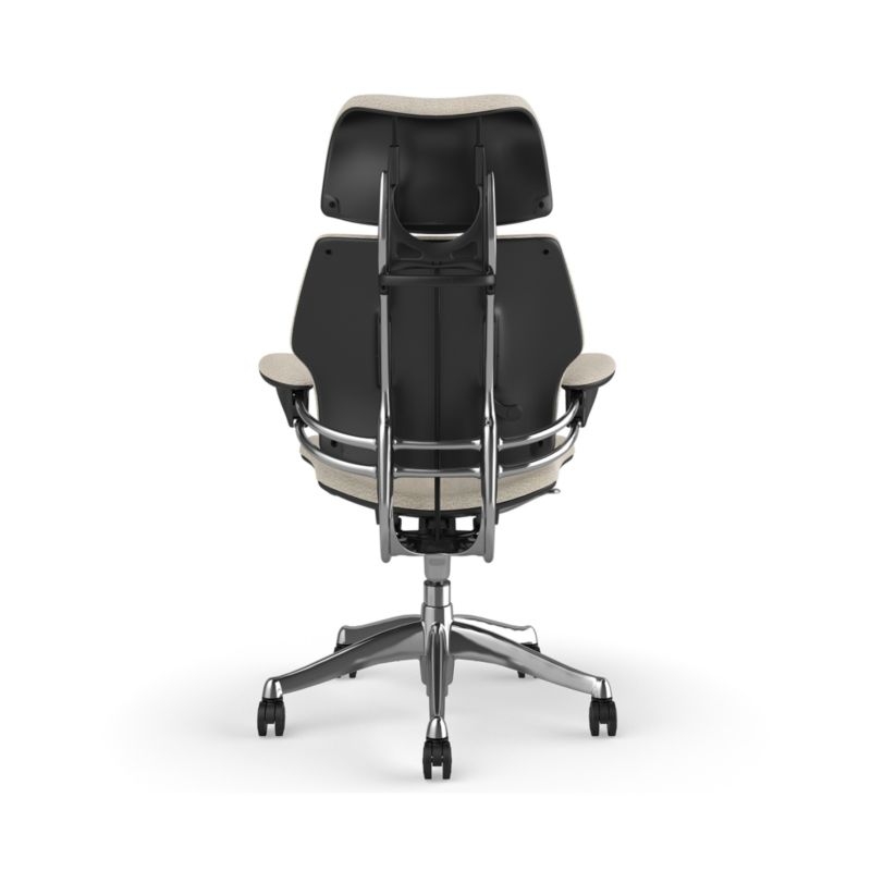 Humanscale ® Freedom Headrest White Boucle Office Chair - Image 5