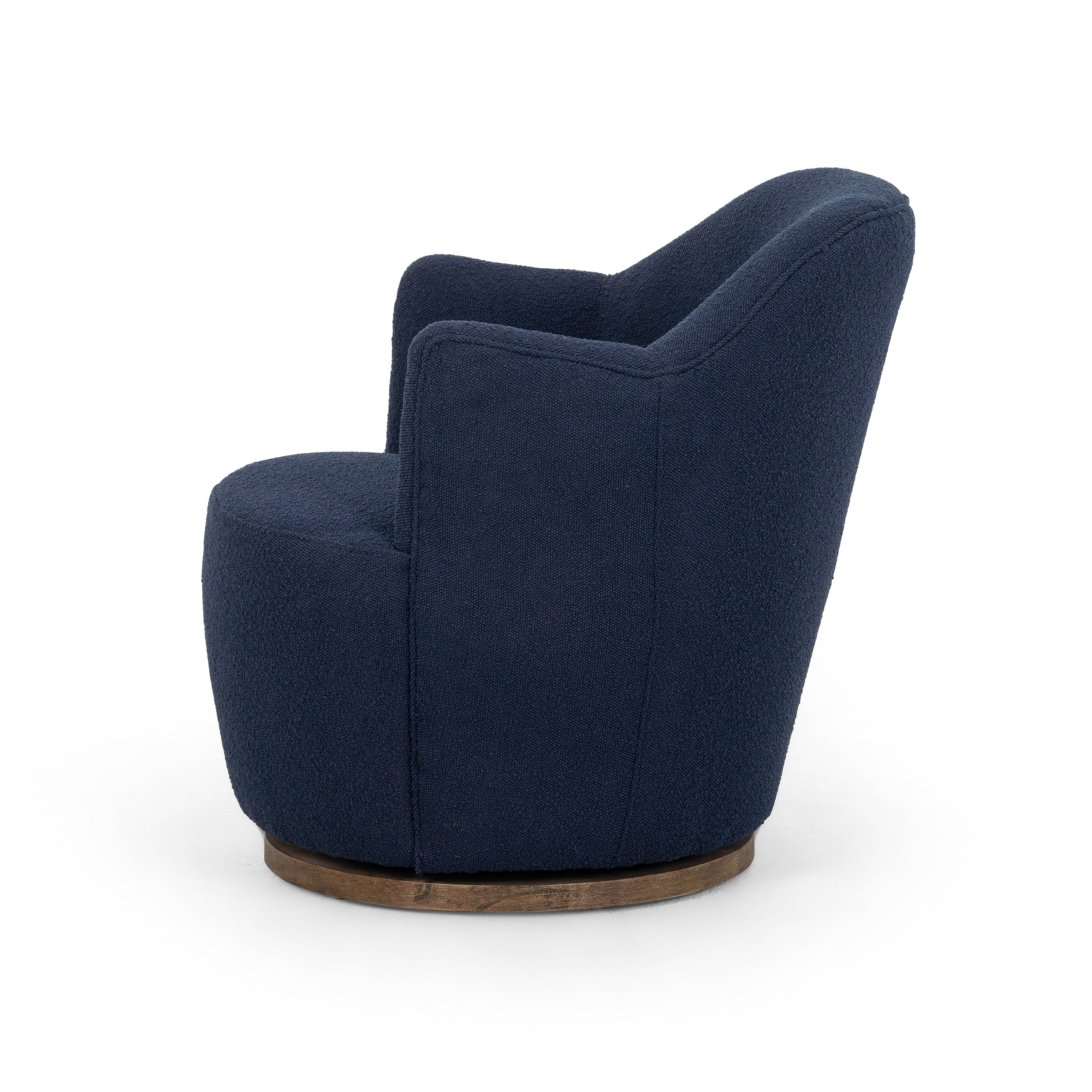 Aurora Swivel Chair-Copenhagen Indigo - Image 4
