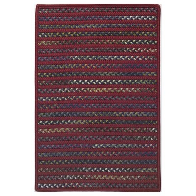 Donnay Braided Red/Blue/Green Rug - Image 0