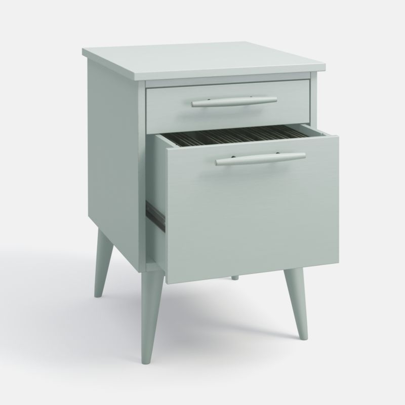Olivier Blue Grey File Cabinet - Image 2