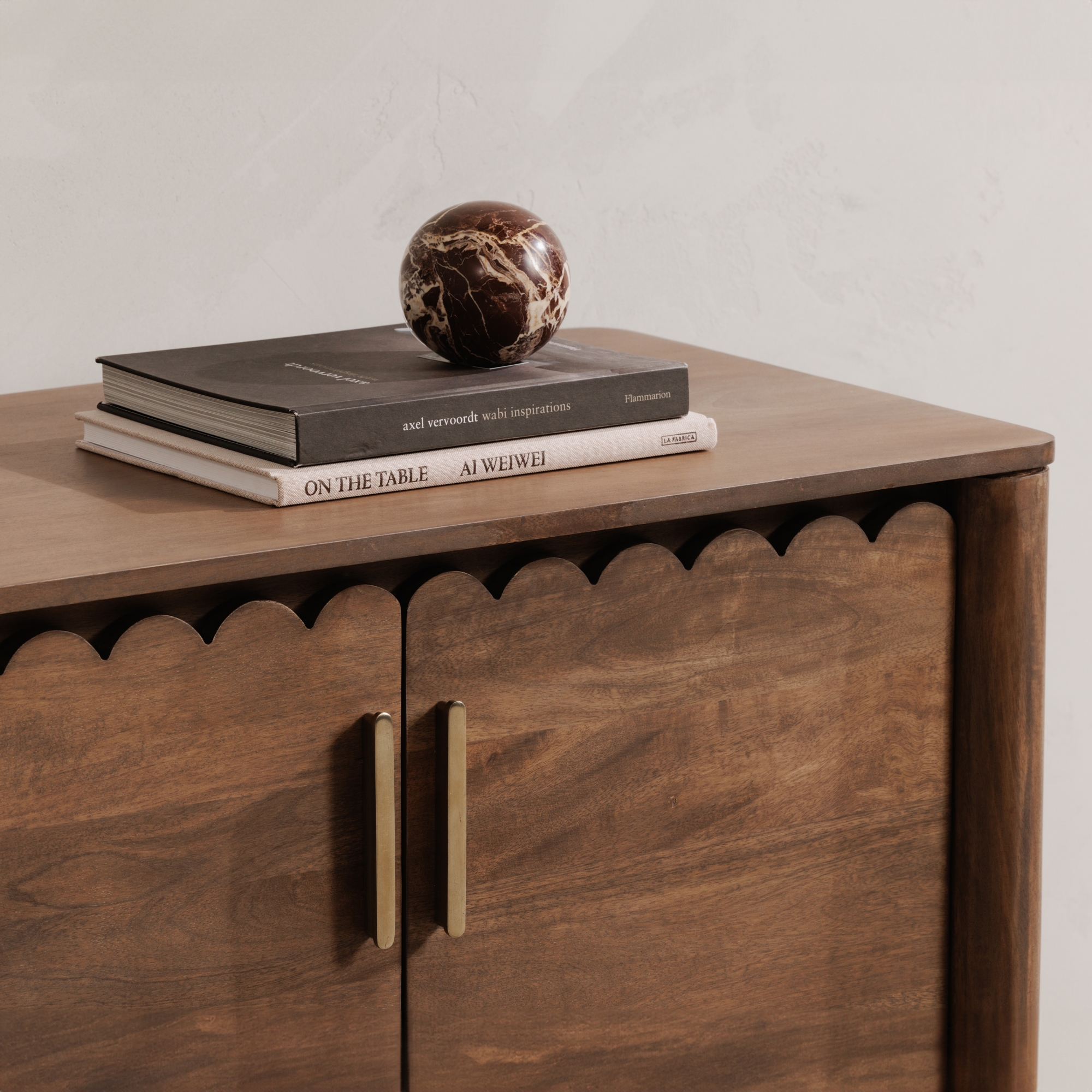 Wiley 4 Door Sideboard Vintage Brown - Image 11