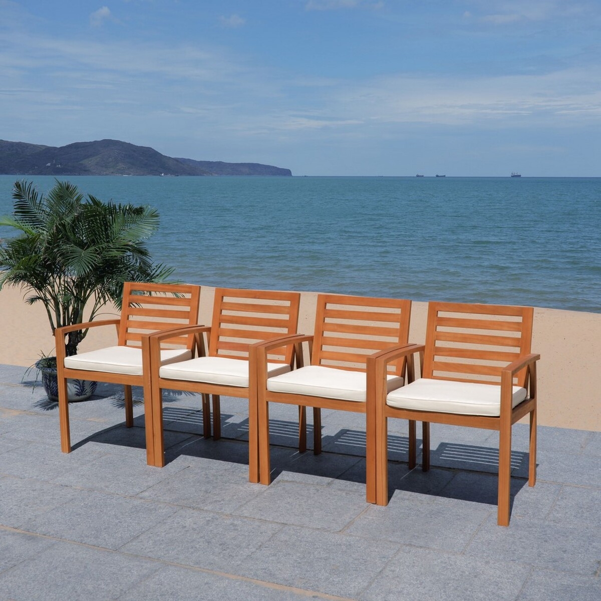 Venly Dining Set - Natural/Beige - Safavieh - Image 9