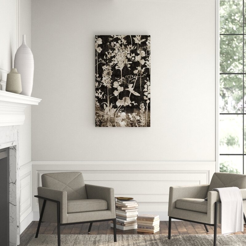 Chelsea Art Studio Midnight Garden I by Austin Beiv - Wrapped Canvas Graphic Art - Image 0