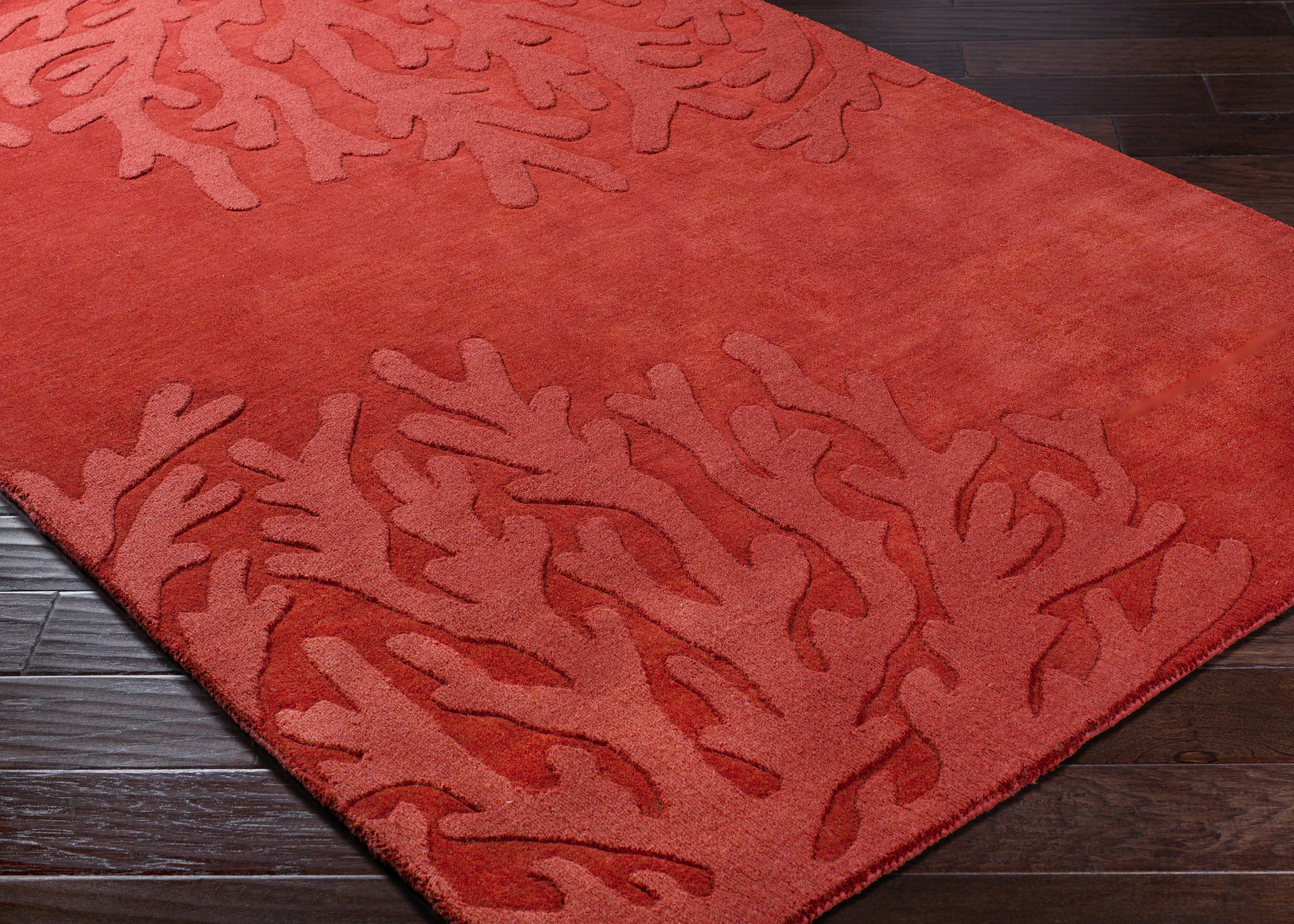 Mystique Red Indoor 2' x 3' Handmade Rug - Image 3