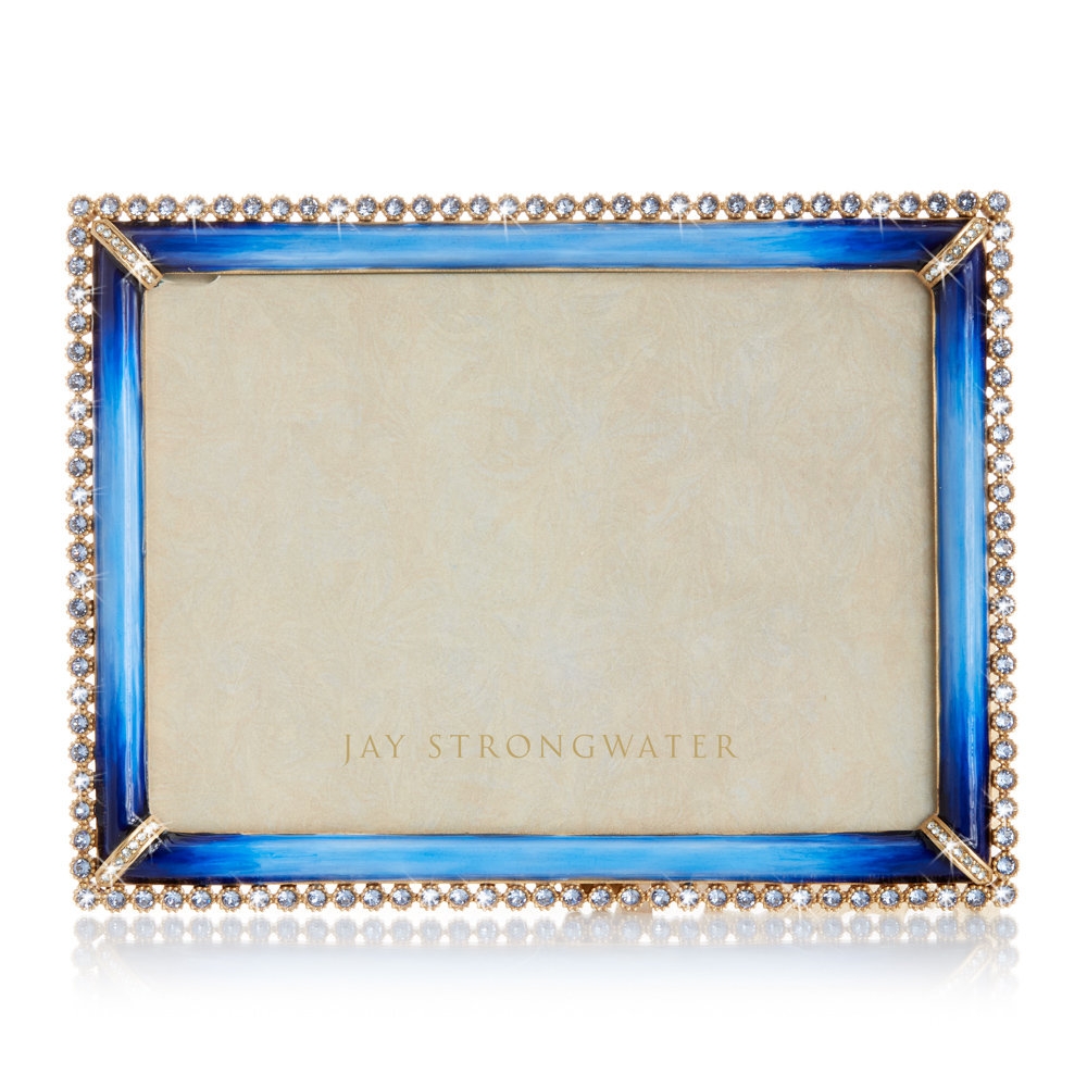 Jay Strongwater Lorraine Stone Edge Frame - Image 0