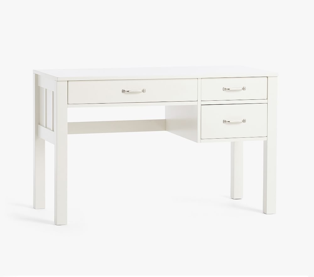 Camp Storage Desk, Simply White, In-Home Delivery - Image 0
