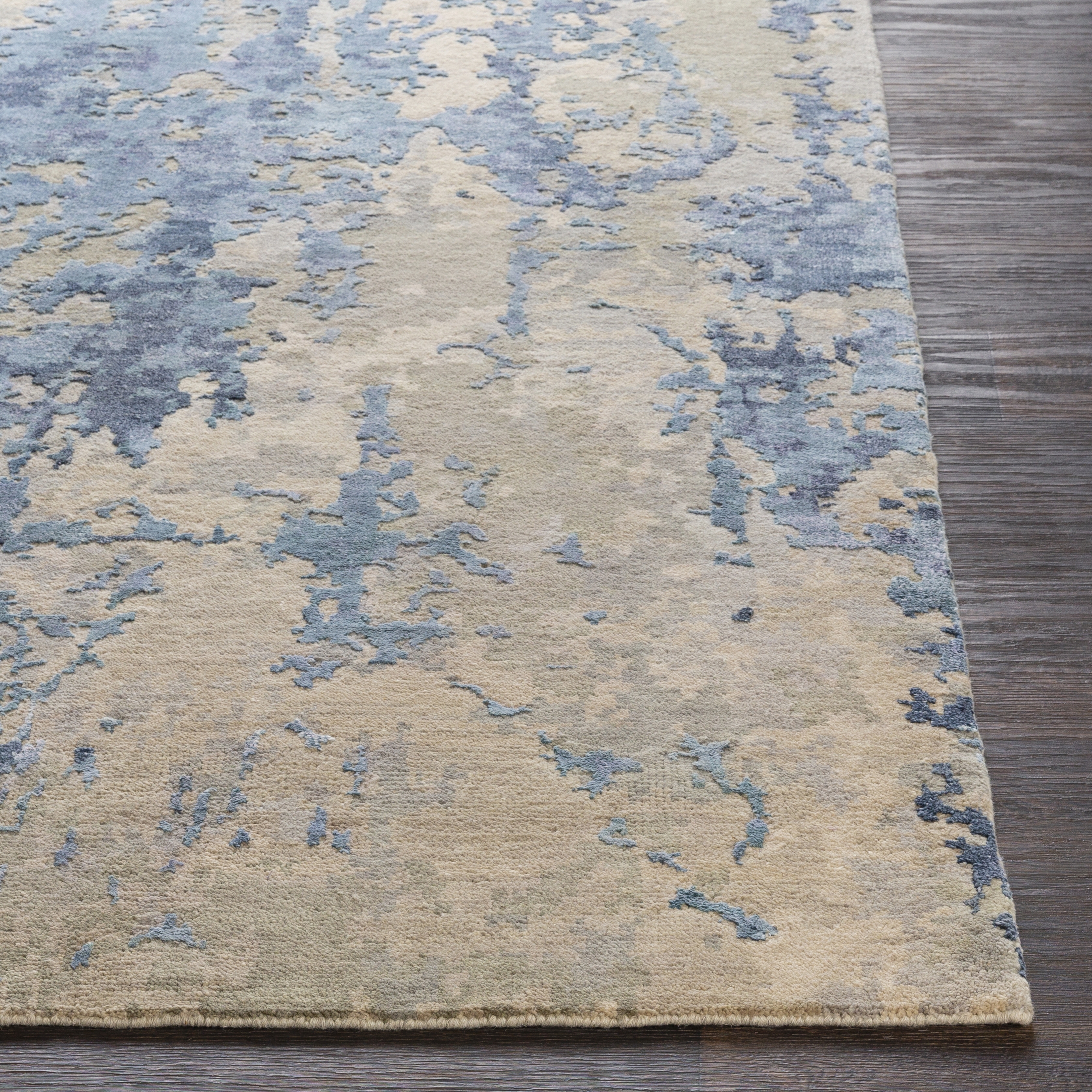 Arte Beige Indoor 8' x 11' Handmade Rug - Image 1