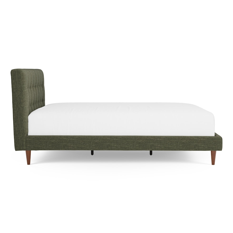 Sven Queen Tufted Bed - Fir Green - Image 2