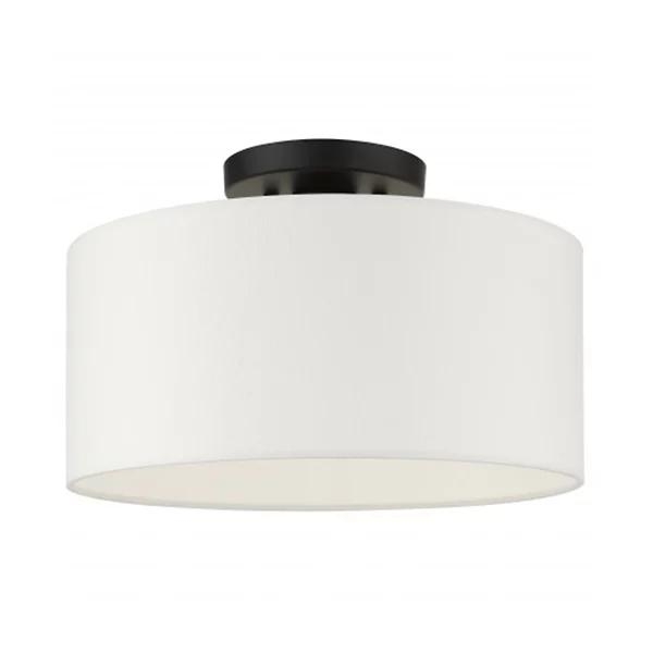 Maureen Tall Shade Semi Flushmount - Image 0