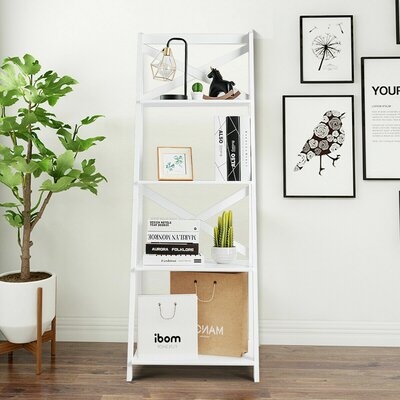 Christner Storage Ladder Bookcase - Image 0