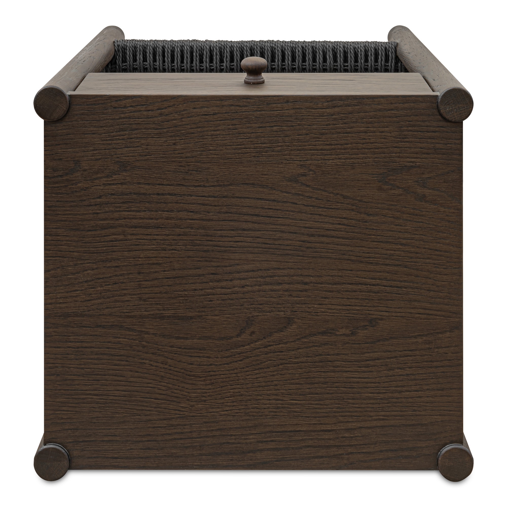 Millie Nightstand Dark Brown - Image 4