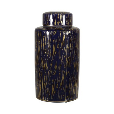 Texola Blue Indoor / Outdoor Ceramic Ginger Jar - Image 0