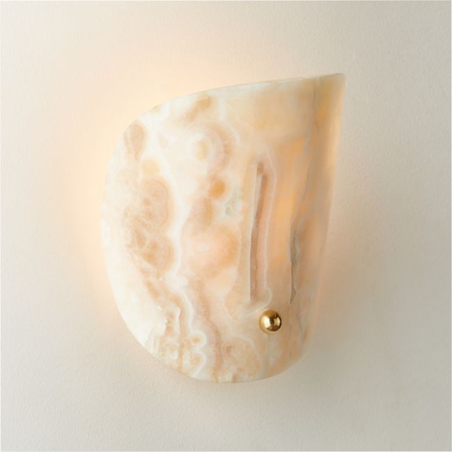 Fold Onyx Wall Sconce Short - Image 0
