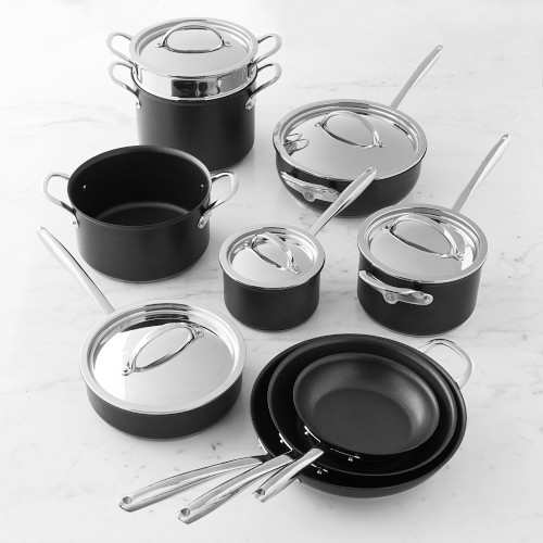 Williams Sonoma Thermo-Clad(TM) Nonstick 15-Piece Cookware Set - Image 0