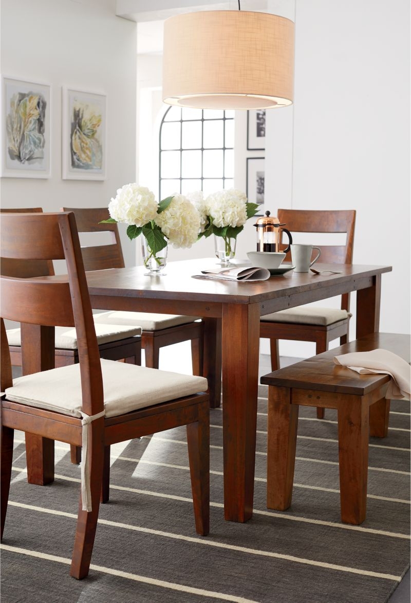 Basque Honey Wood Dining Chair - Image 5