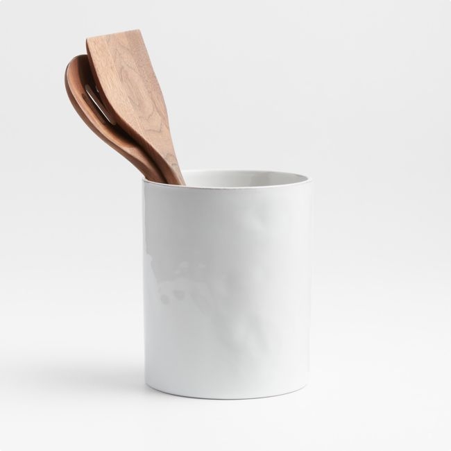 Marin Stoneware Utensil Holder - Image 0
