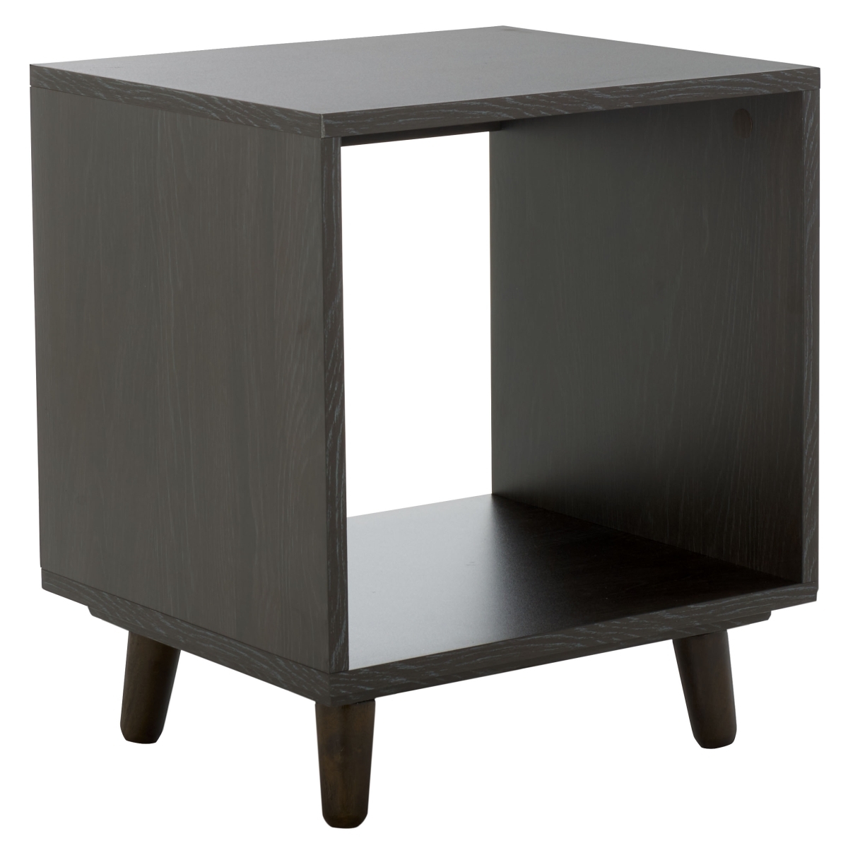 Yona Open Shelf Accent Table - Black - Image 5