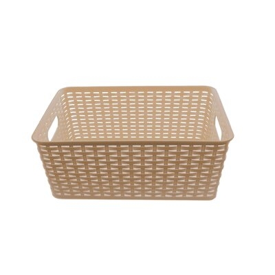 Plastic Rattan Storage Basket Organizer - Image 0