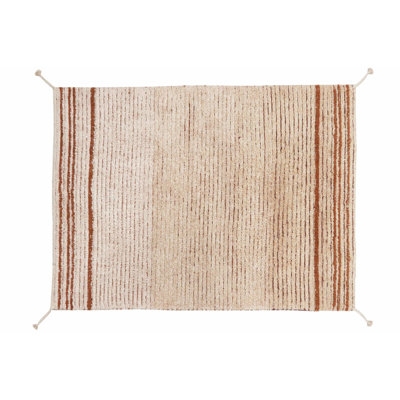 Reversible Washable Rug Twin Toffee - Image 0