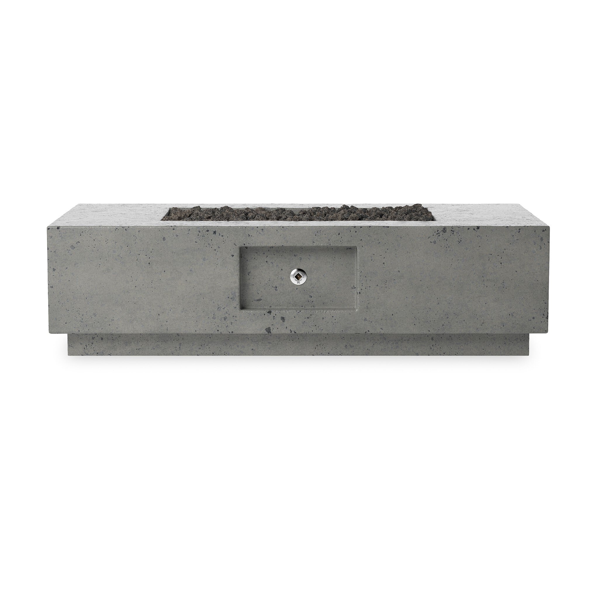 Kenton Outdoor Fire Table - Pewter Concrete - Image 3