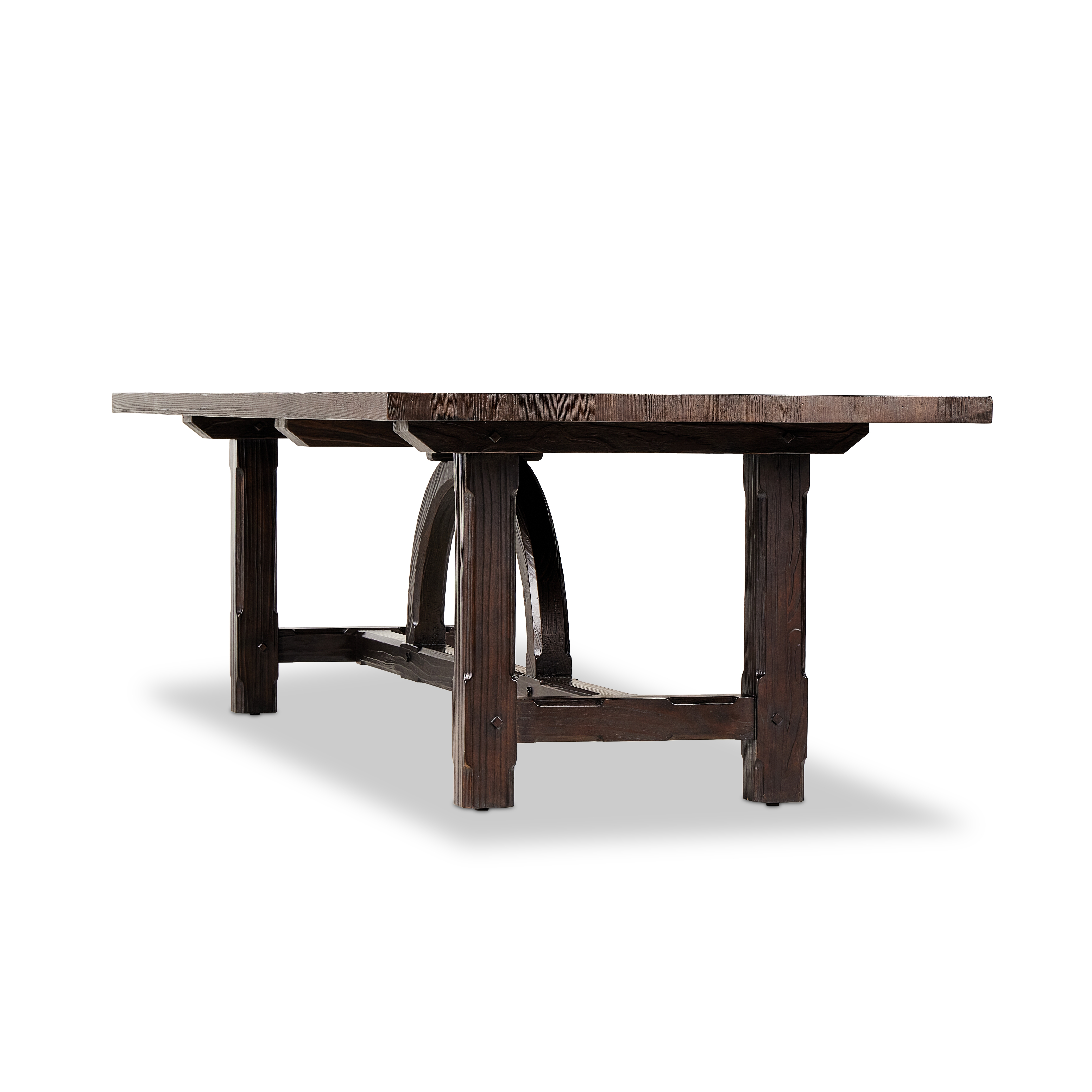 The Arch Dining Table-Medium Brown Fir - Image 12