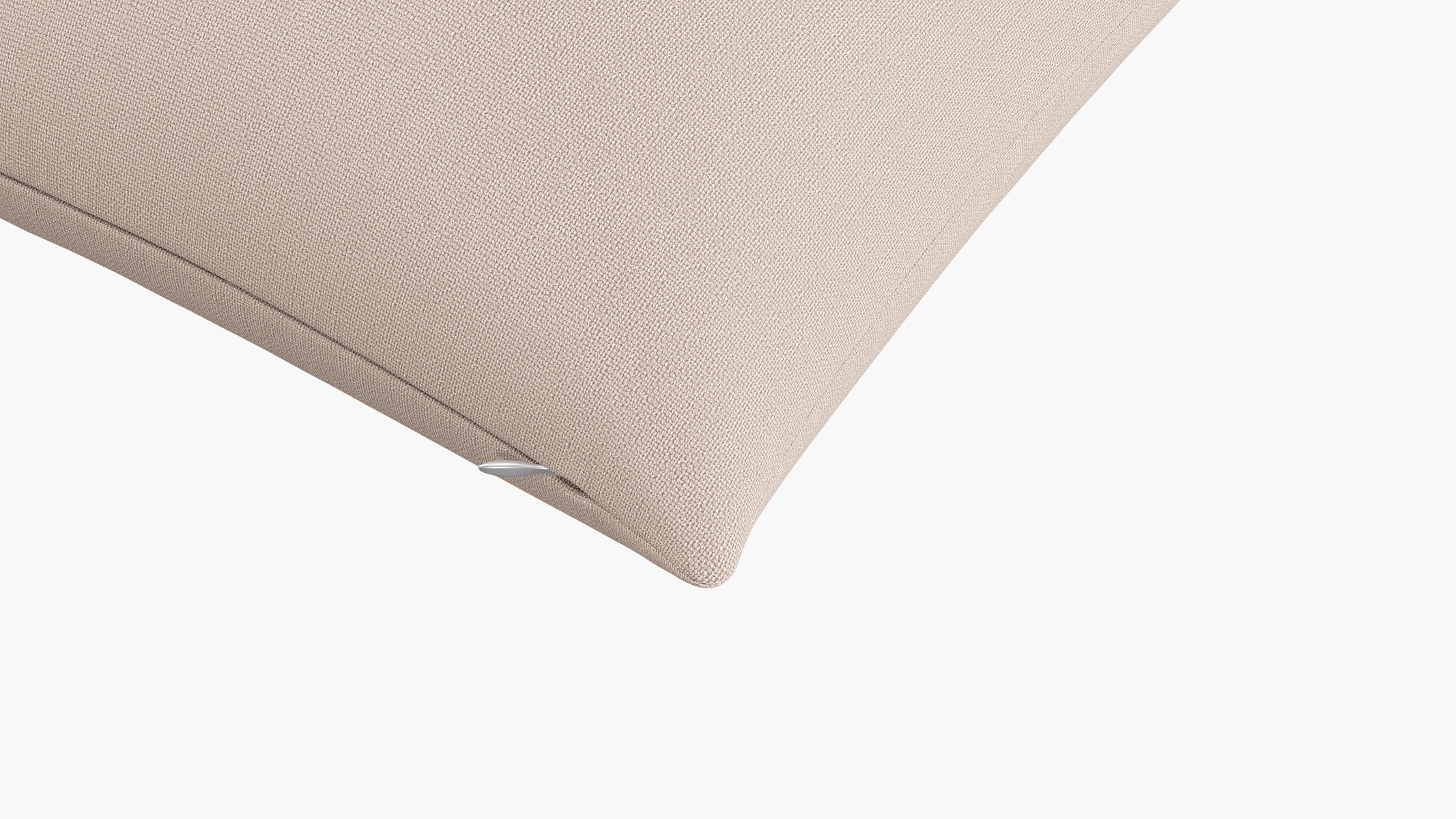 Throw Pillow 20", Husk Everyday Linen, 20" x 20" - Image 1