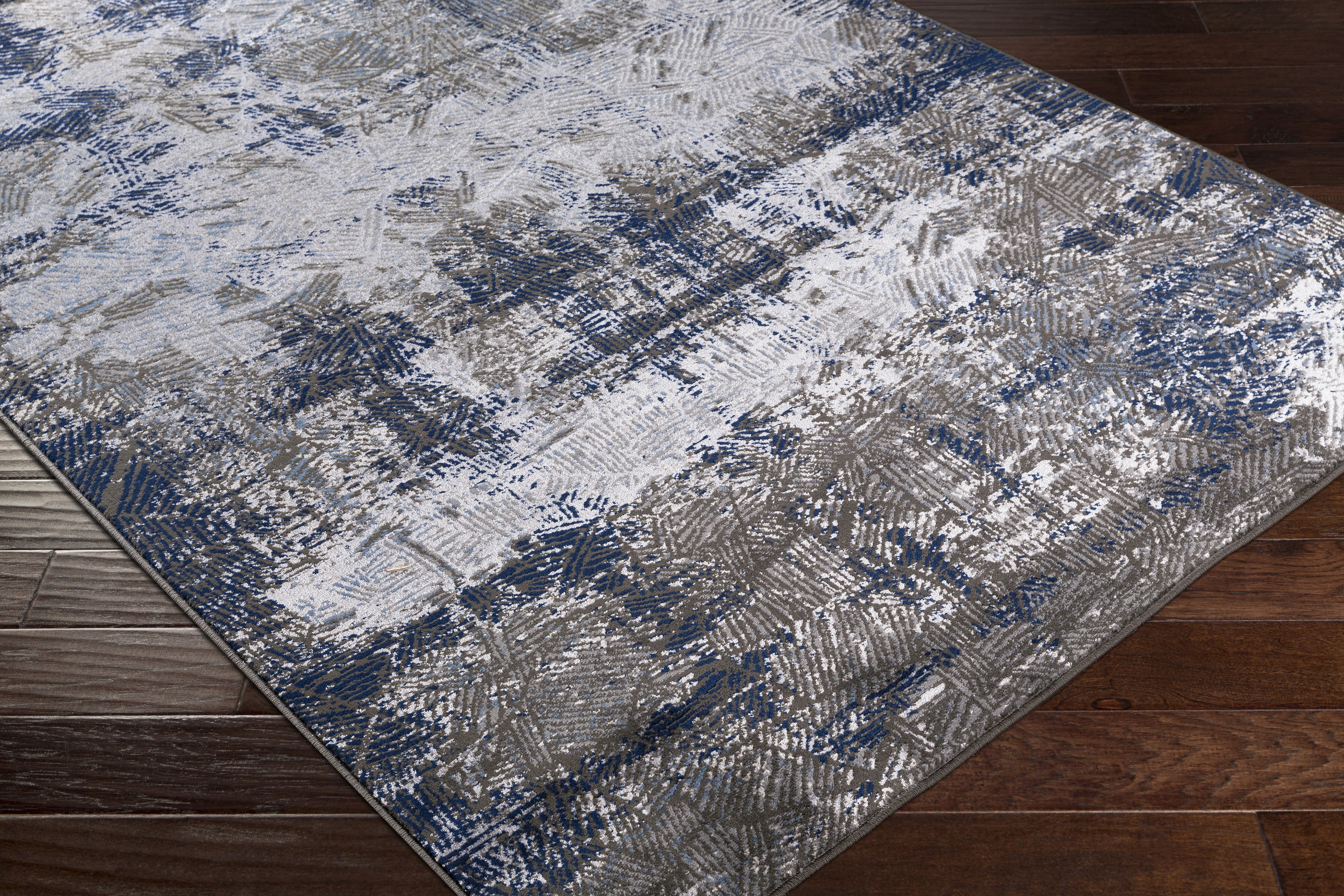 Amadeo Gray Indoor 2' x 3'7" Machine Woven Rug - Image 5