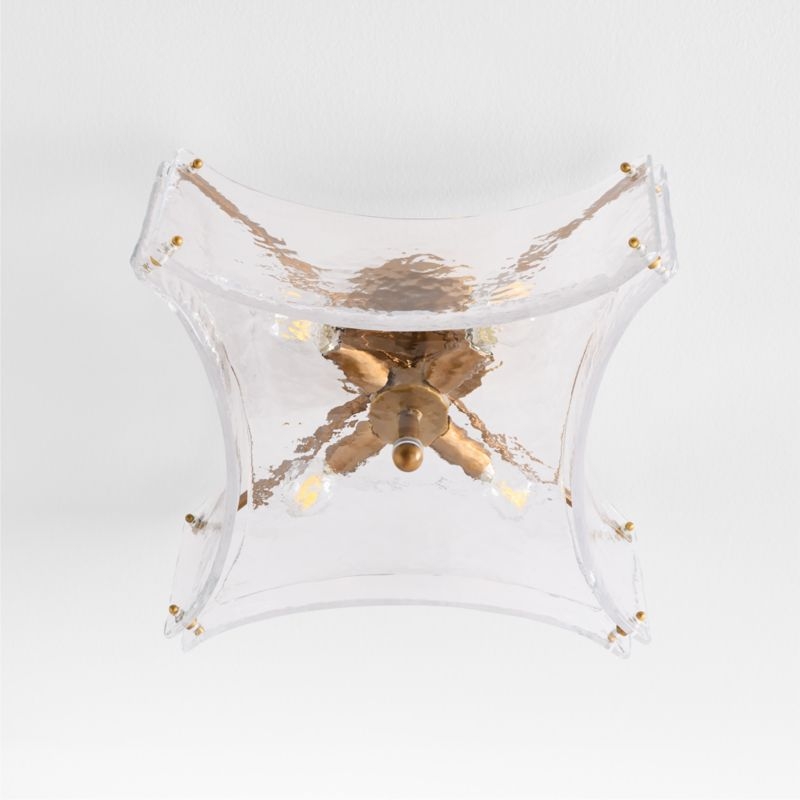 Vespera Glass Flush Mount Light 14.7" - Image 2