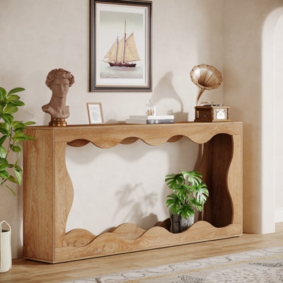 63 Inches Console Table with Storage - Image 0