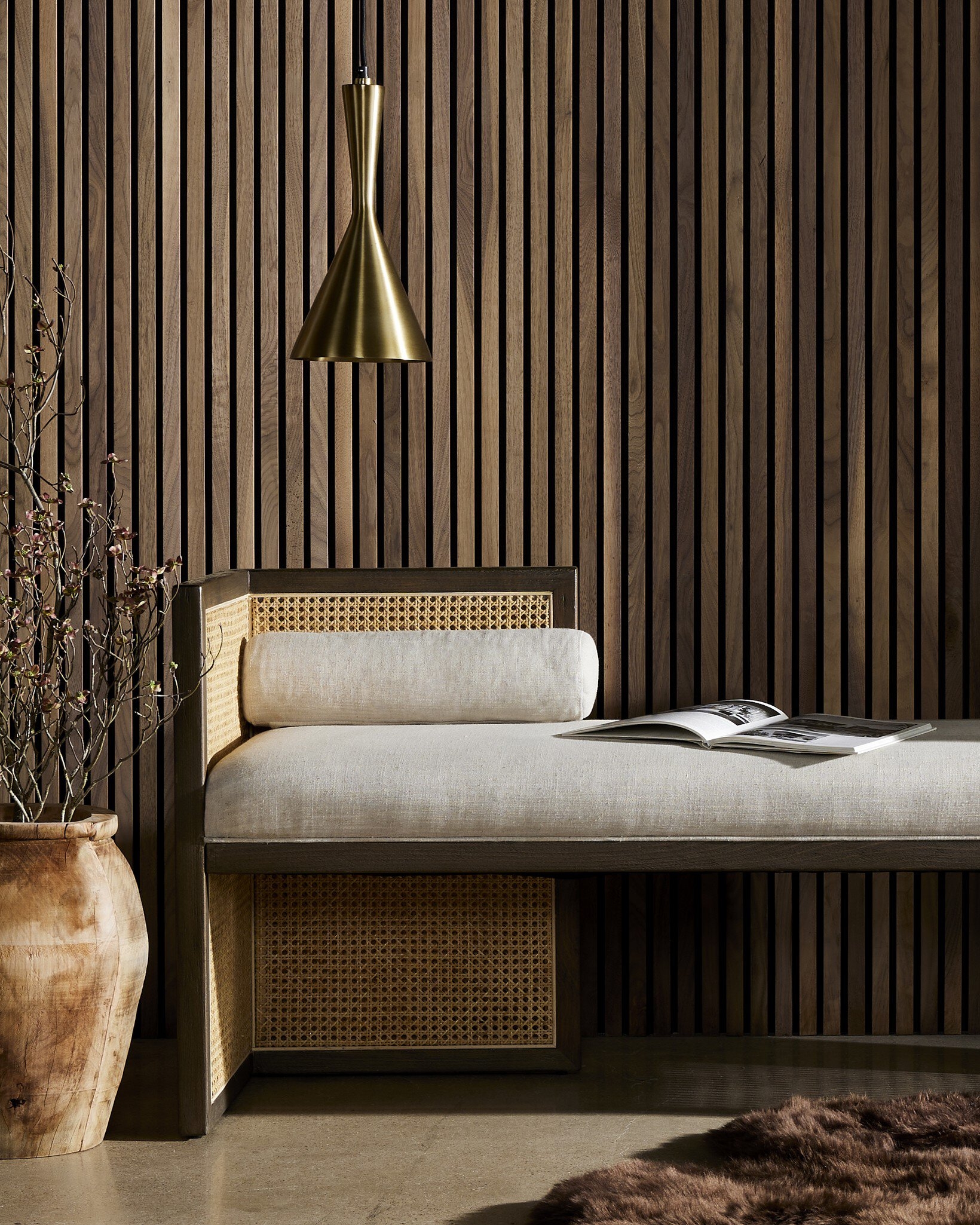 Slayton Pendant - Brass Aluminum - Image 3