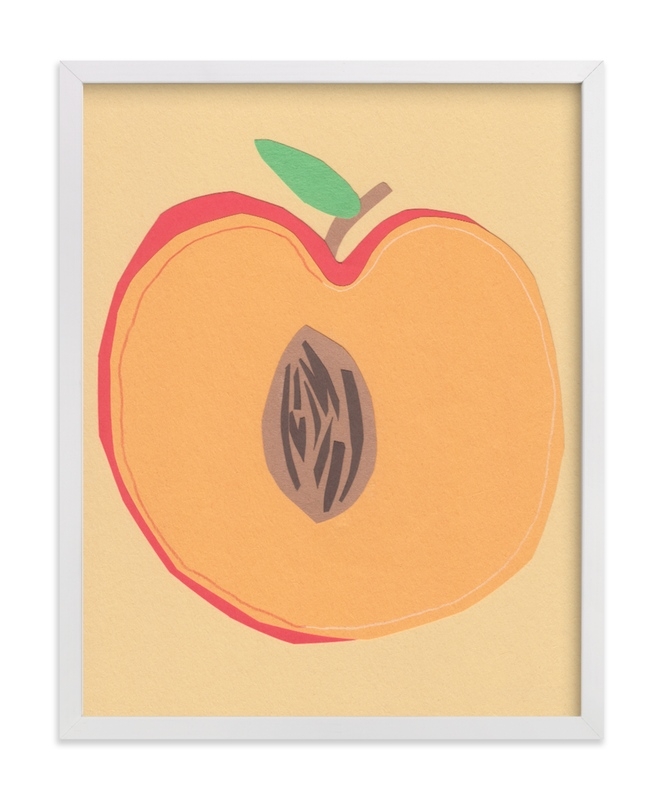 Peach Pit Limited Edition Fine Art Print 1 - Image 0