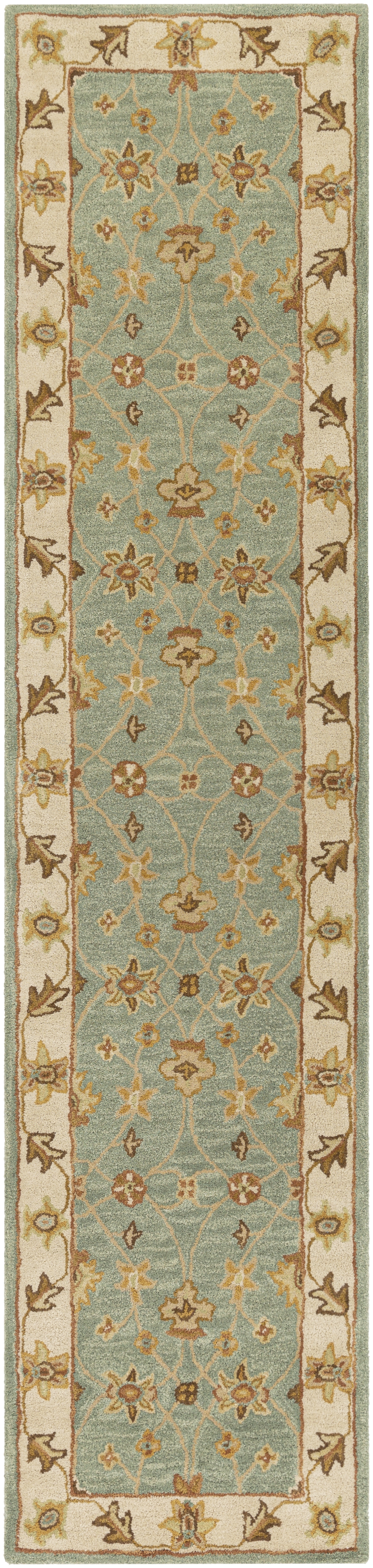 Middleton Brown Indoor 2'3" x 10' Handmade Rug - Image 0