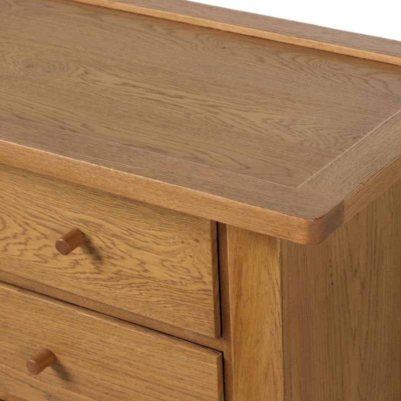 Millbrook 85" Natural Light Oak 10-Drawer Dresser - Image 2