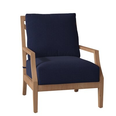 Haley Teak Patio Chair - Thumbnail 2