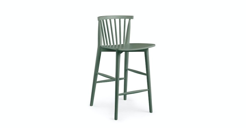 Rus Counter Stool - Norfolk Green - Image 0