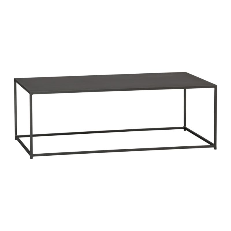 Mill Grey Metal Coffee Table - Image 4