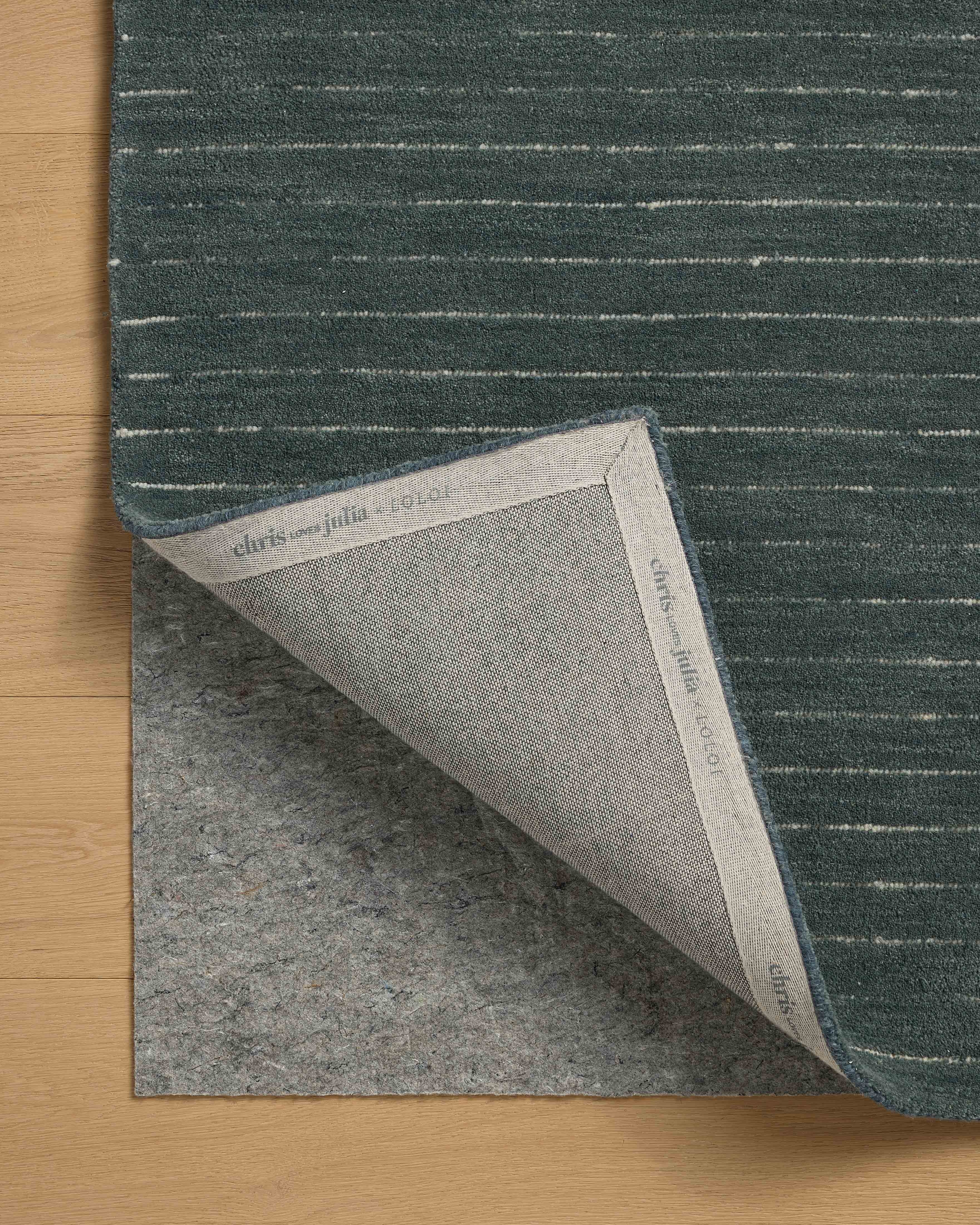 Chris Loves Julia x Loloi Henry Denim / Ivory 8'-6" x 11'-6" - Image 5