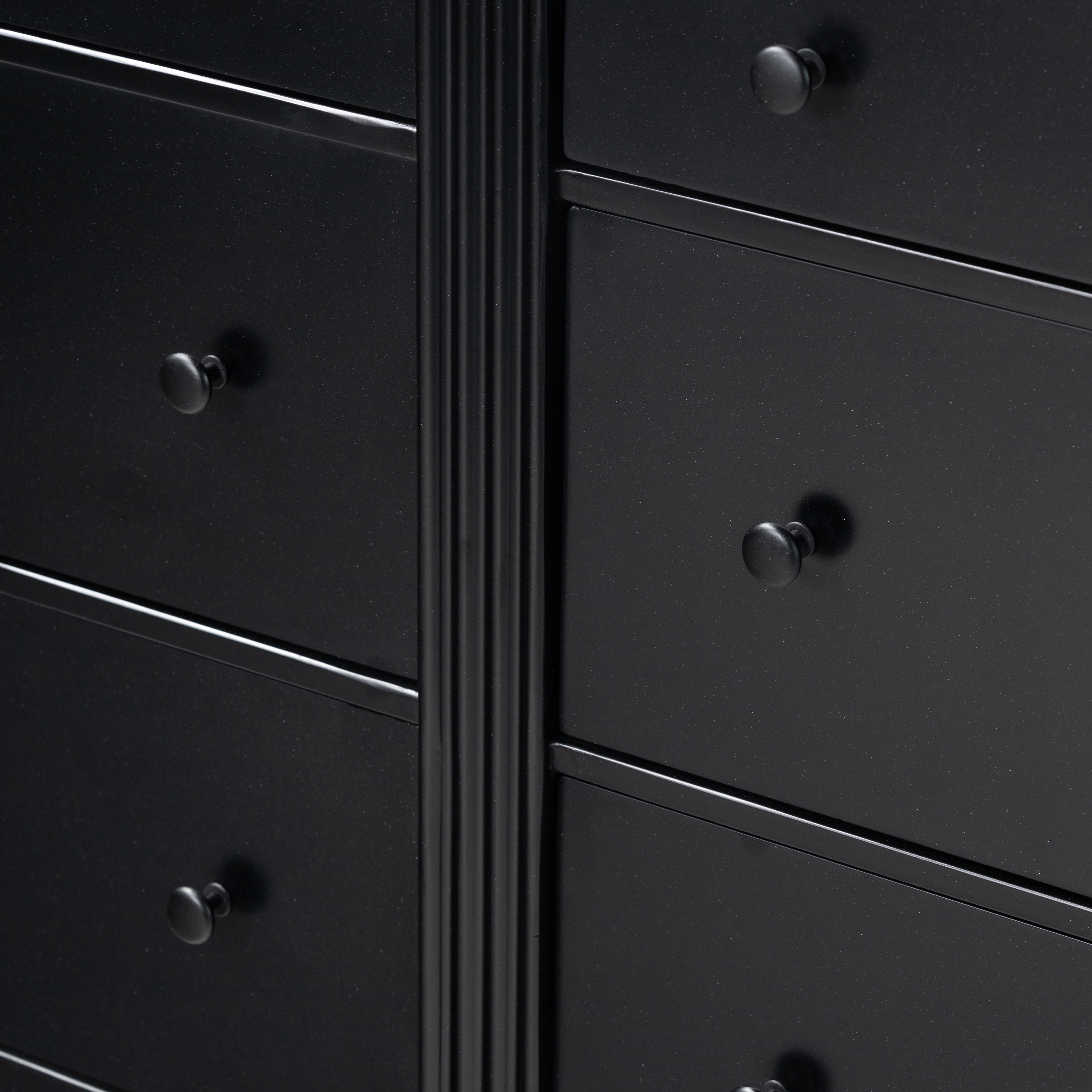 Lendon 6 Drawer Dresser-Black - Image 7