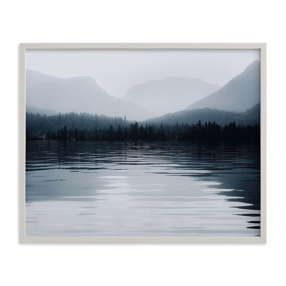 Glassy Waters Framed Art by Minted(R), Gray, 24"x30" - Image 0