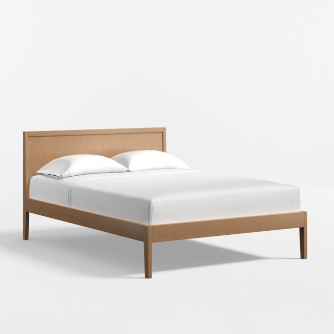 Ever Simple Flax Brown Wood Kids Full Bed - Image 0