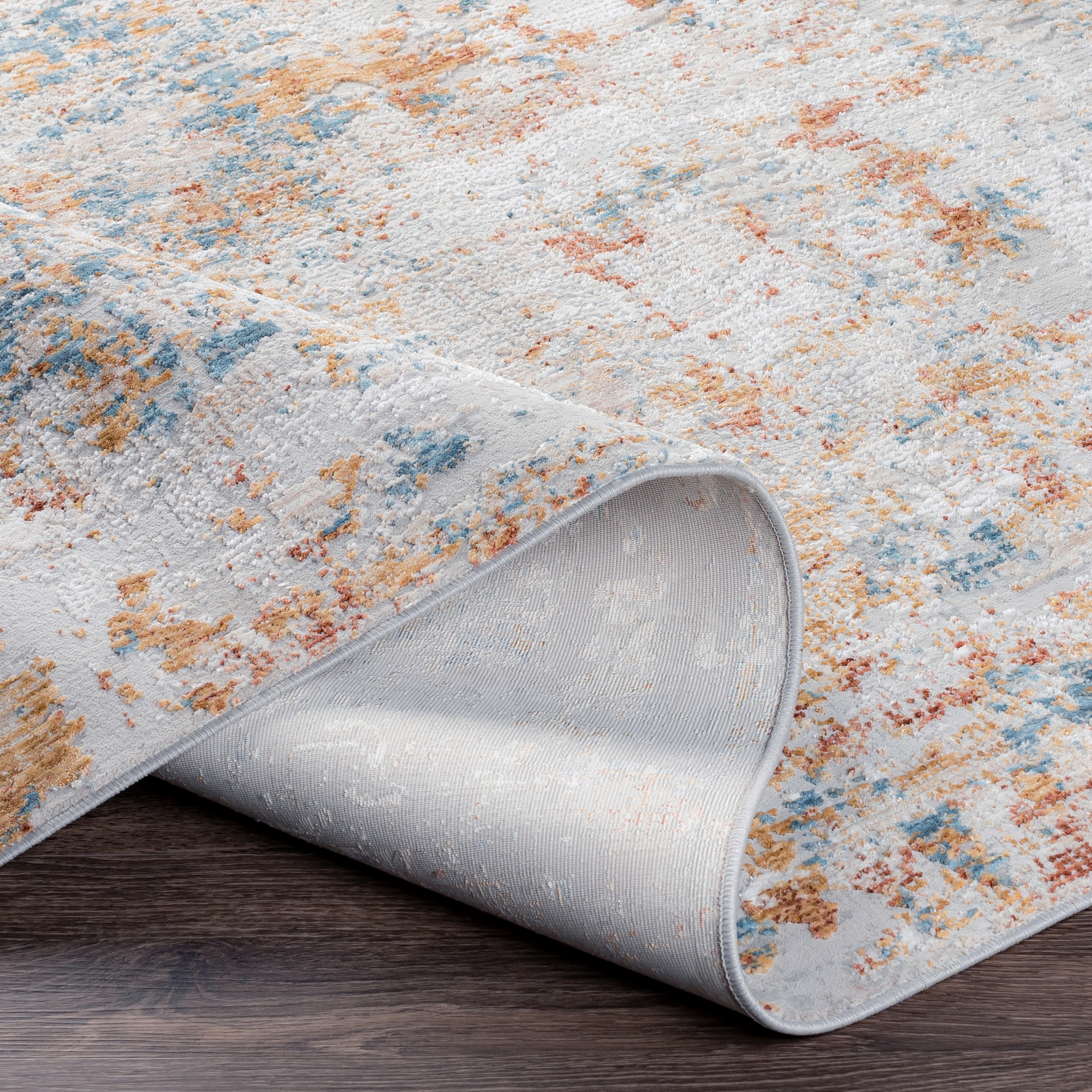 Livabliss Carmel Beige Indoor 3'11" x 2'8" Machine Woven Rug - Image 3