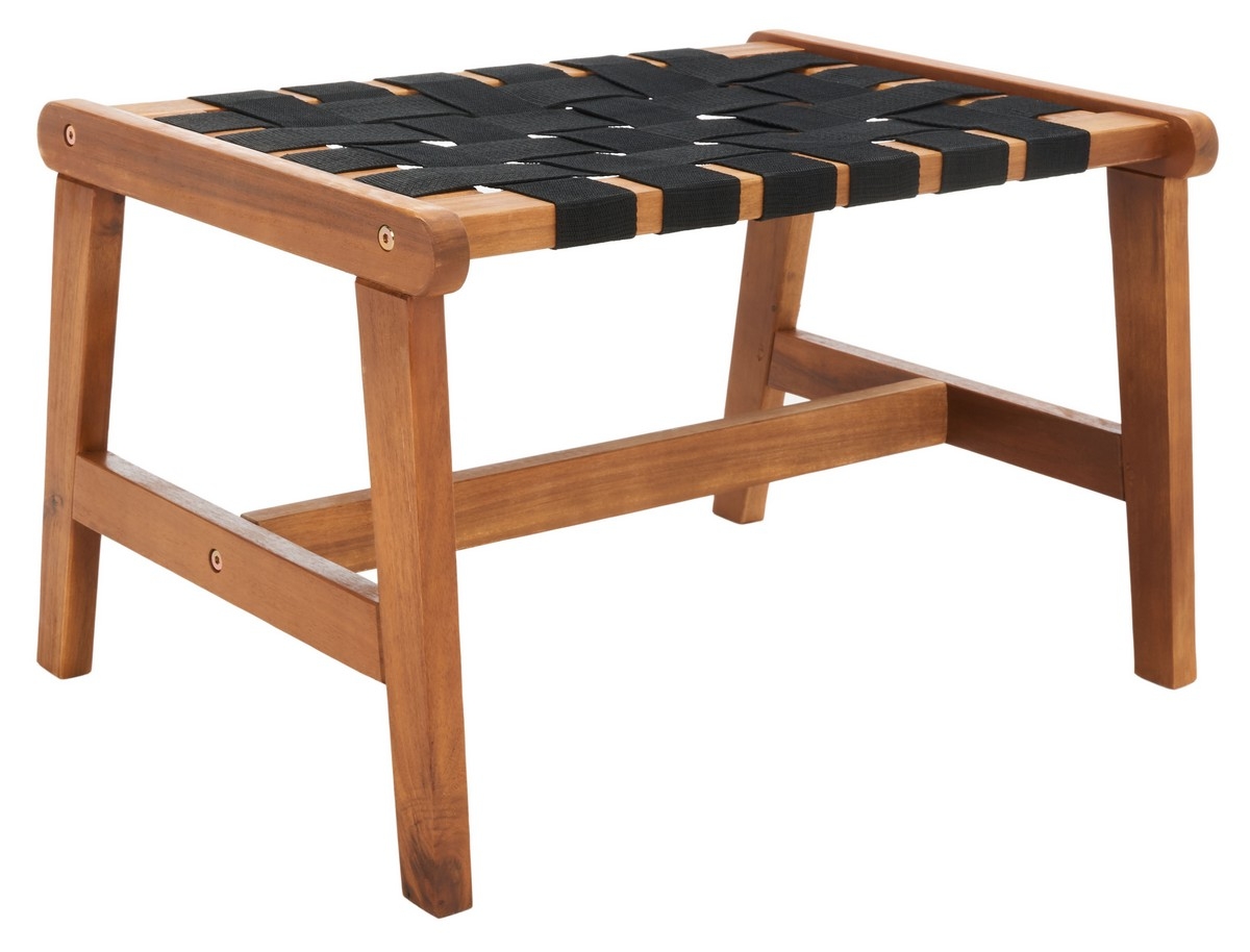 Darryl Living Set - Natural/Black - Safavieh - Image 5